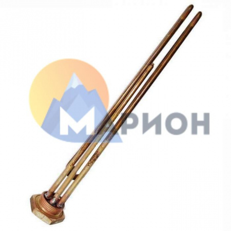 182311 Нагрев. элемент RCT 4000 Вт М6 под анод фланец "гайка"- резьба D42мм L- 380мм